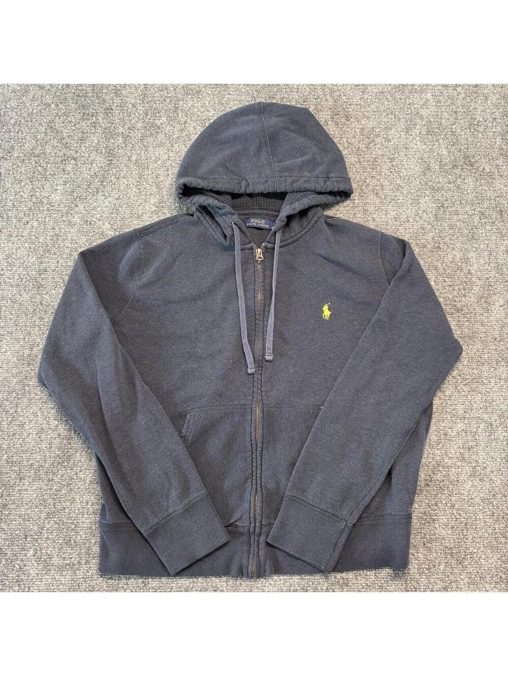 Polo Ralph Lauren Gray Zip Up Hoodie